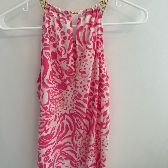 Lilly Pulitzer Gold Chain Tank - Picture 2 of 4